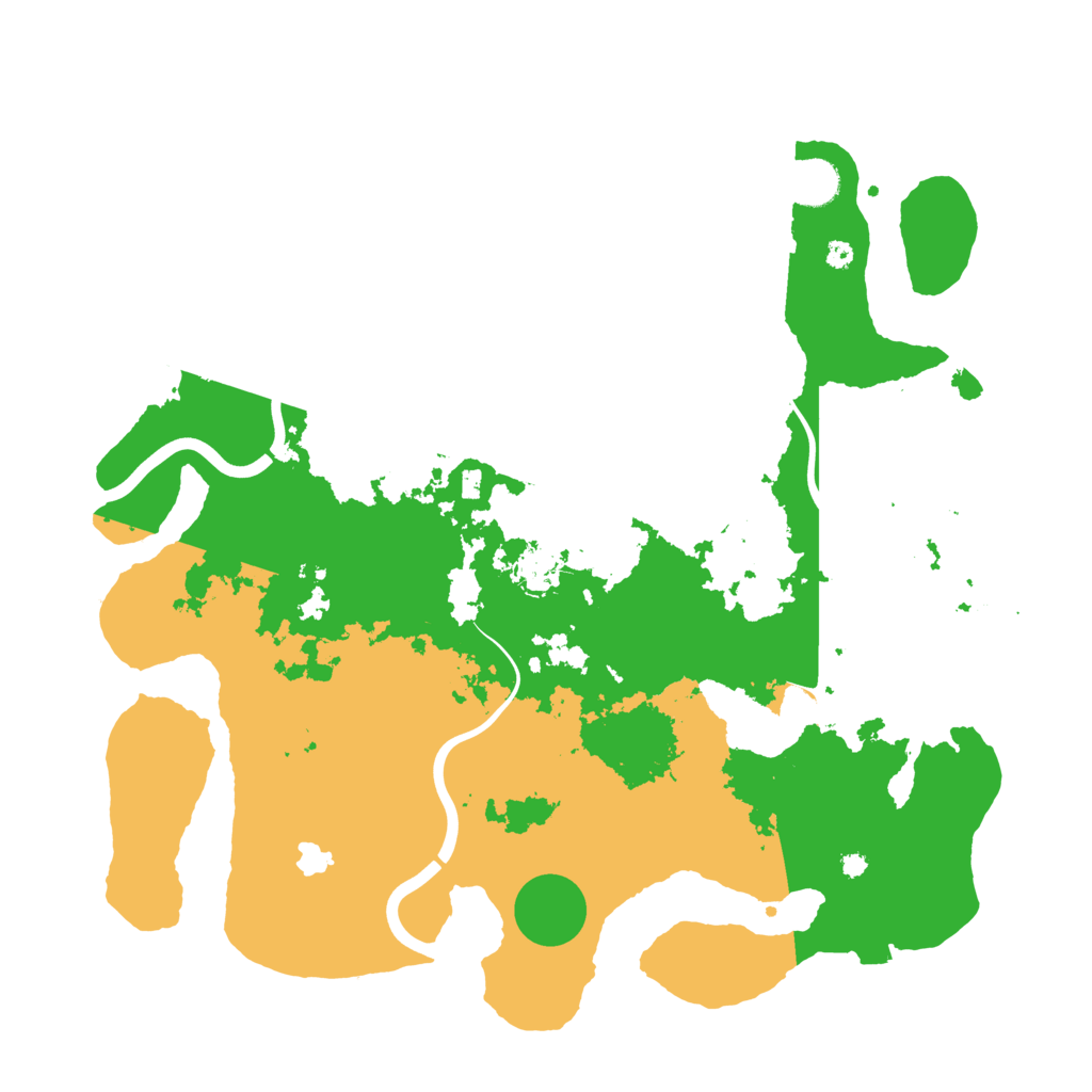Biome Rust Map: Procedural Map, Size: 4000, Seed: 1456467528