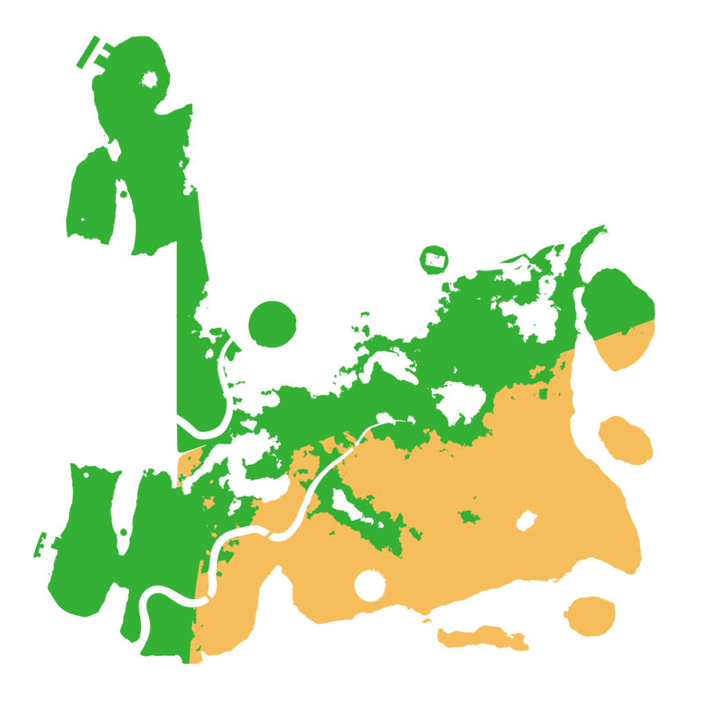 Biome Rust Map: Procedural Map, Size: 4000, Seed: 1764337364