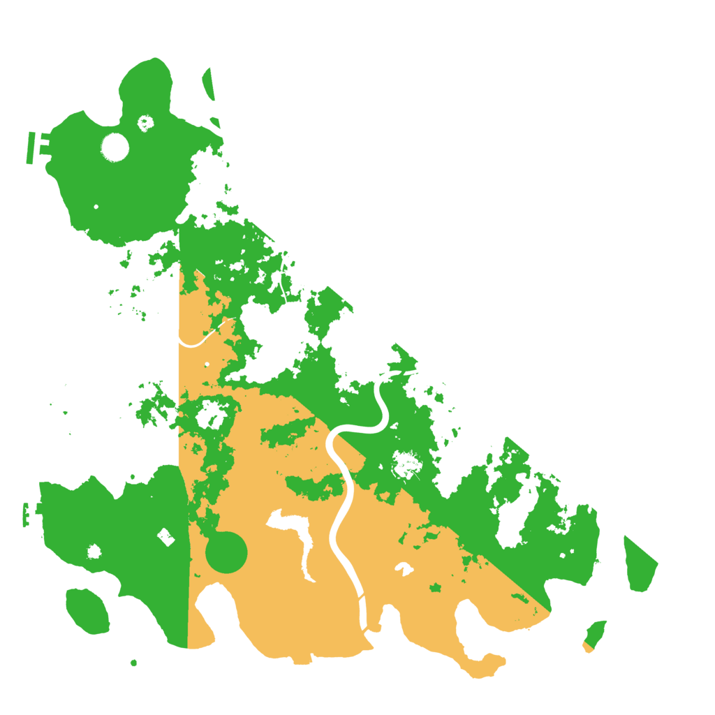 Biome Rust Map: Procedural Map, Size: 4500, Seed: 72785375