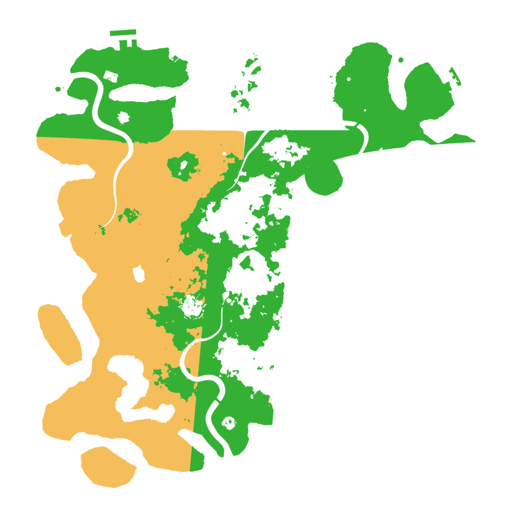 Biome Rust Map: Procedural Map, Size: 4000, Seed: 1452694036