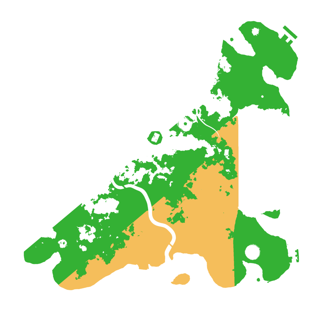 Biome Rust Map: Procedural Map, Size: 3750, Seed: 951933464