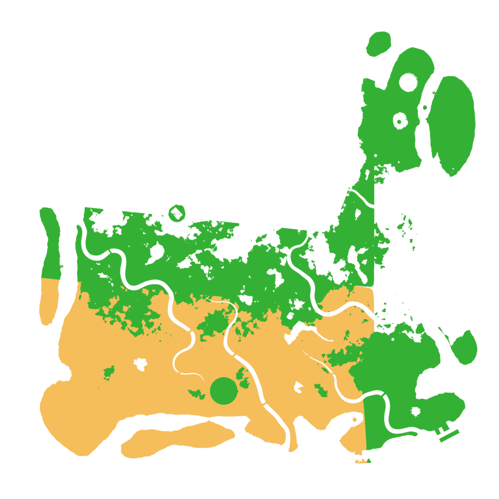 Biome Rust Map: Procedural Map, Size: 4800, Seed: 237913280