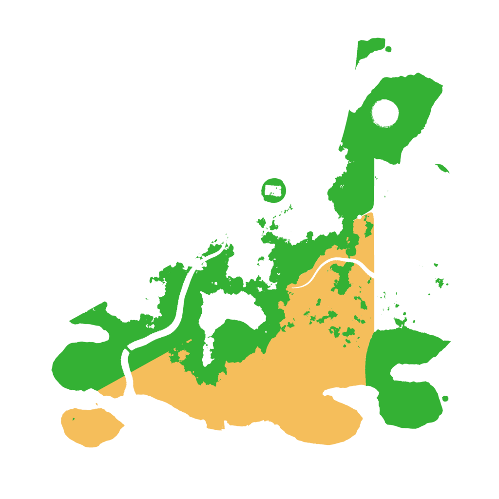 Biome Rust Map: Procedural Map, Size: 3250, Seed: 11000