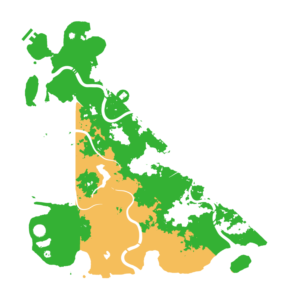 Biome Rust Map: Procedural Map, Size: 4250, Seed: 538171498