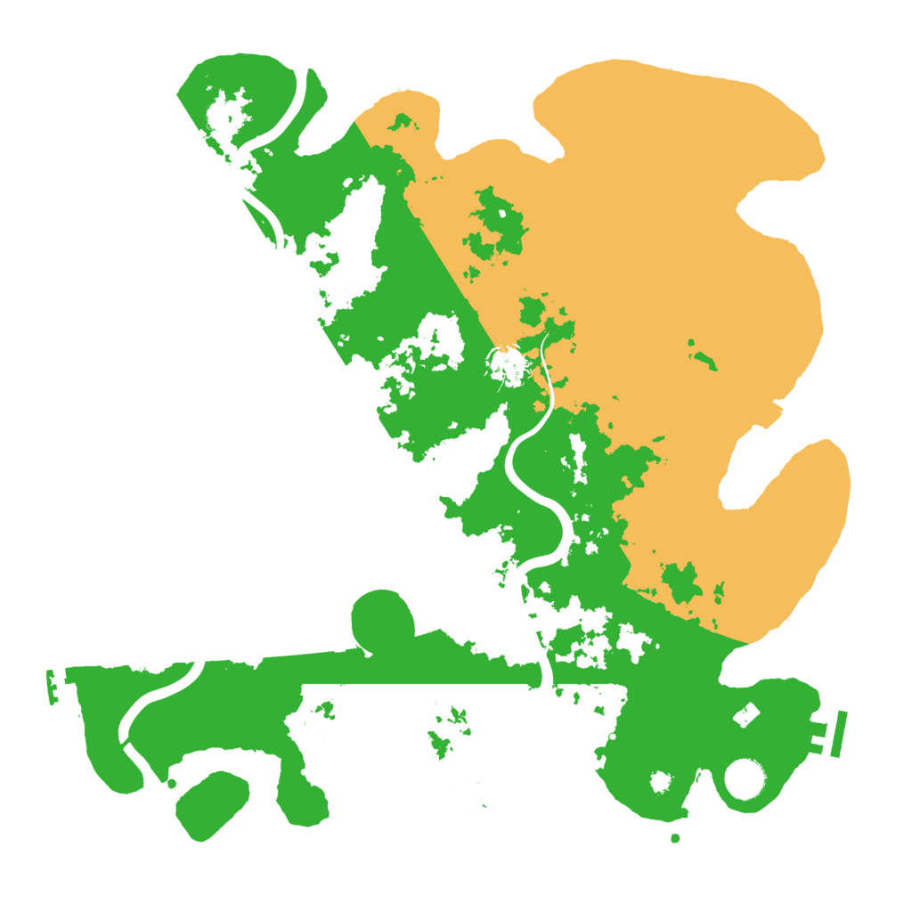 Biome Rust Map: Procedural Map, Size: 3950, Seed: 42654823