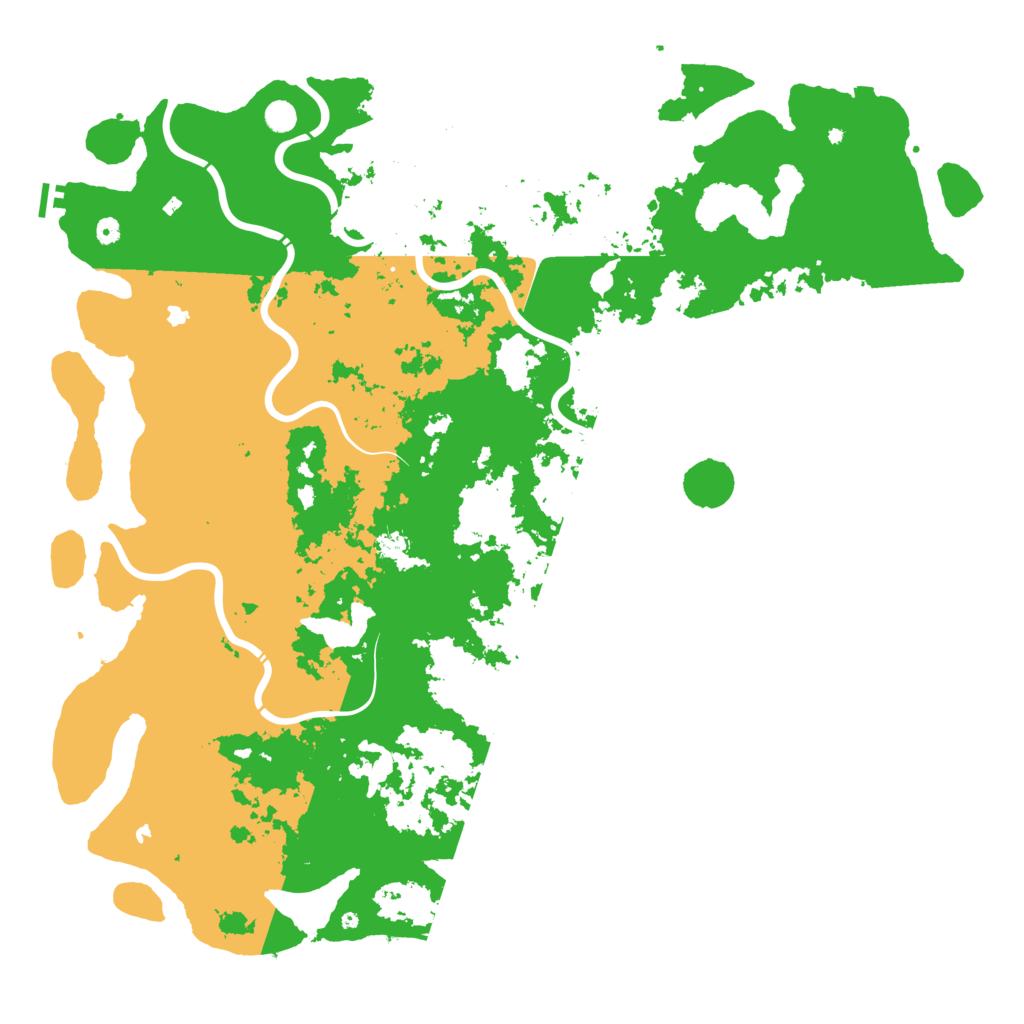 Biome Rust Map: Procedural Map, Size: 6000, Seed: 2075776723