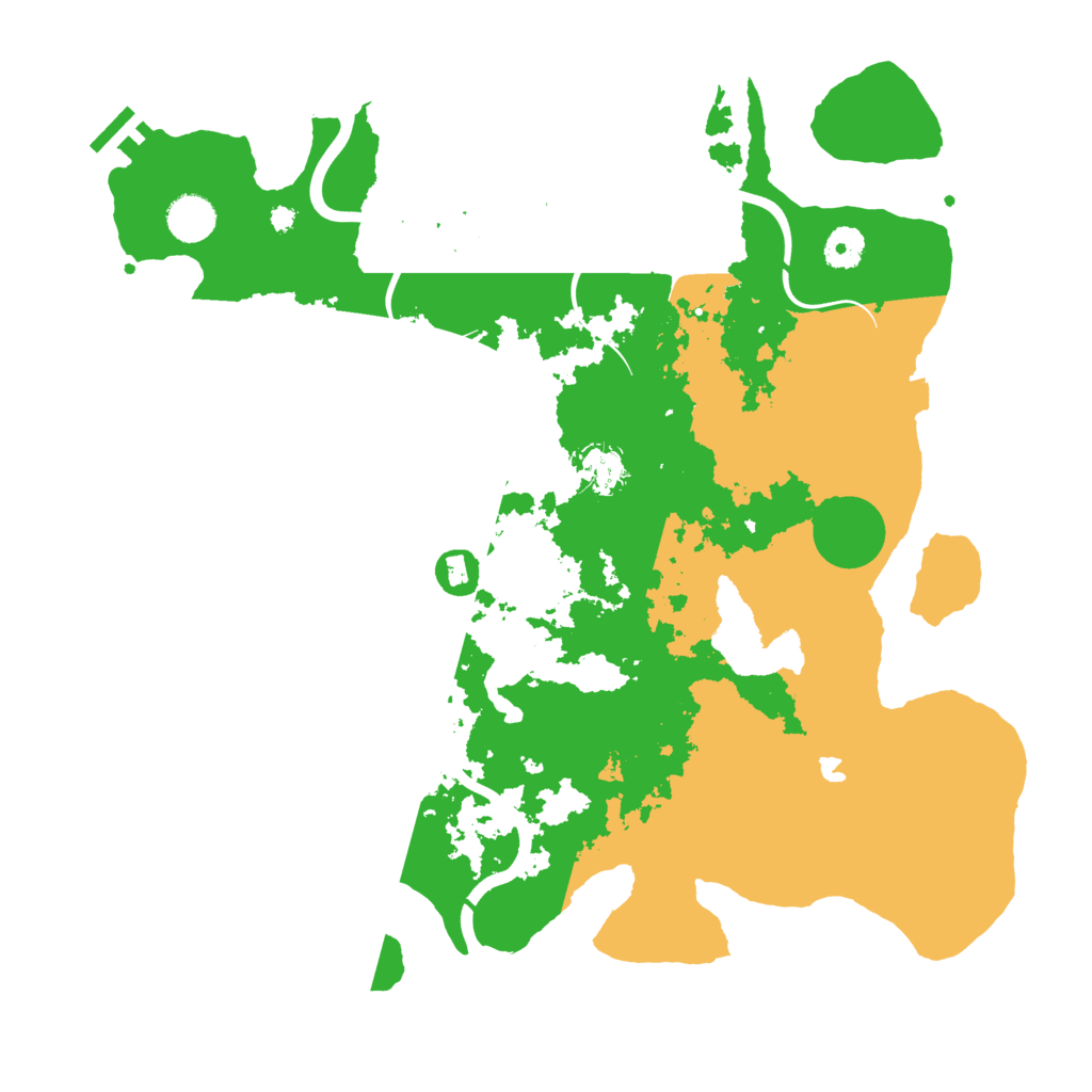 Biome Rust Map: Procedural Map, Size: 4000, Seed: 8731