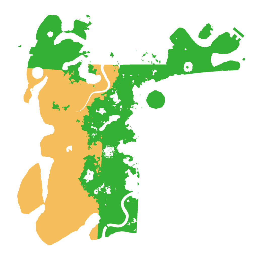 Biome Rust Map: Procedural Map, Size: 4000, Seed: 1696464268