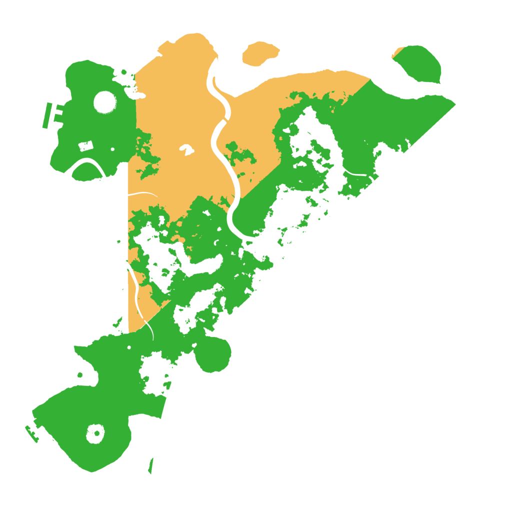 Biome Rust Map: Procedural Map, Size: 4000, Seed: 123243