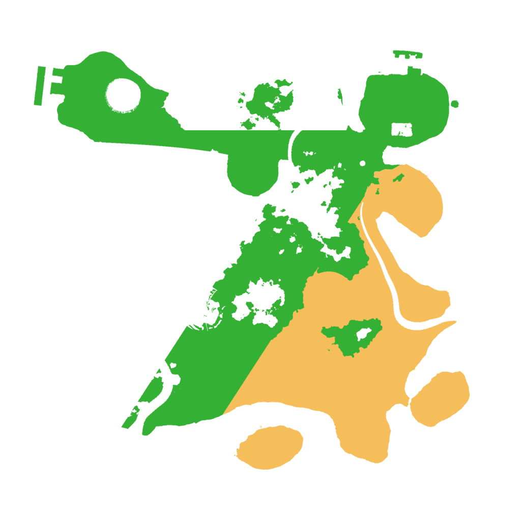 Biome Rust Map: Procedural Map, Size: 2700, Seed: 1780670494