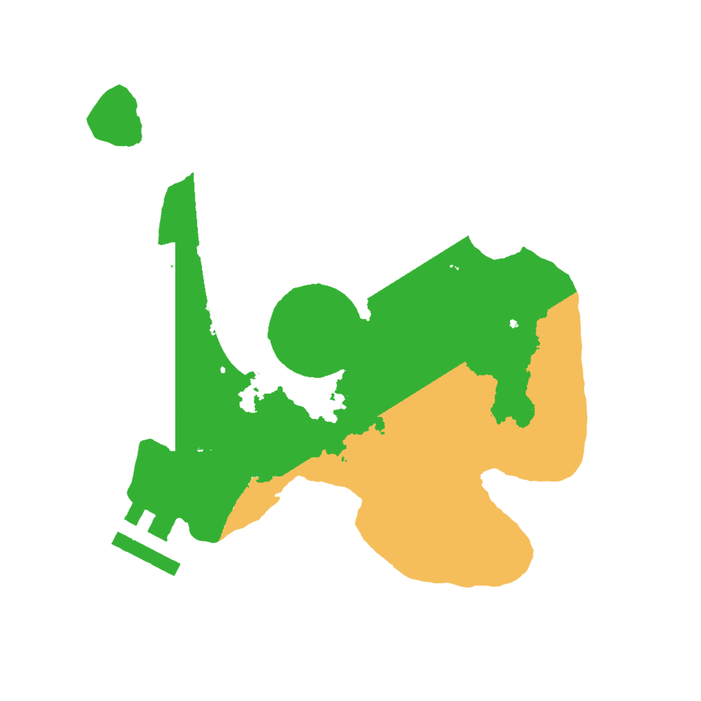 Biome Rust Map: Procedural Map, Size: 2000, Seed: 1708402315