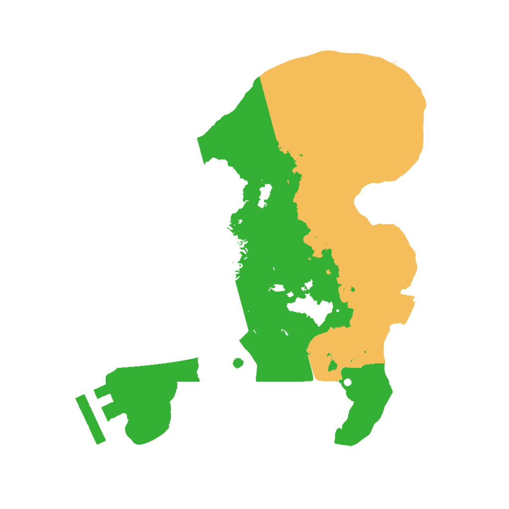 Biome Rust Map: Procedural Map, Size: 2000, Seed: 972845830