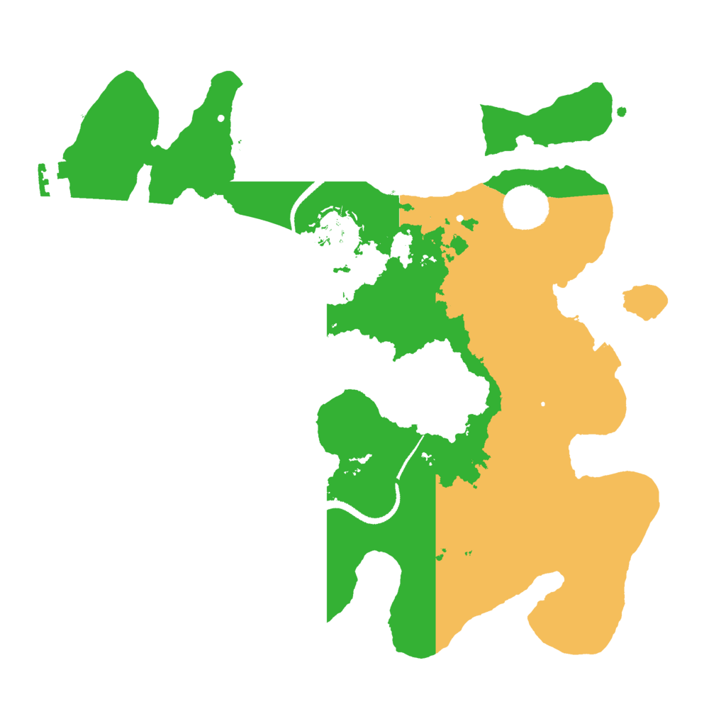Biome Rust Map: Procedural Map, Size: 3000, Seed: 317763552