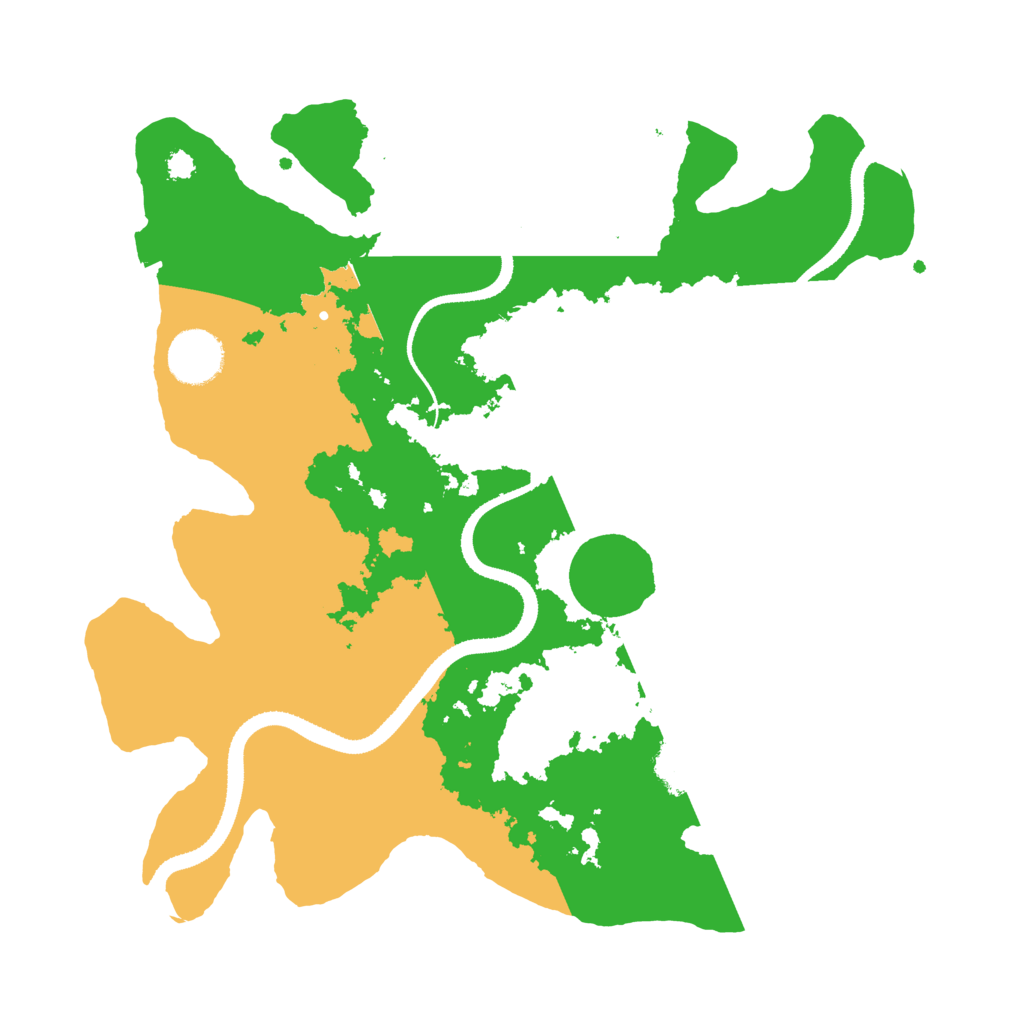 Biome Rust Map: Procedural Map, Size: 3275, Seed: 406791640