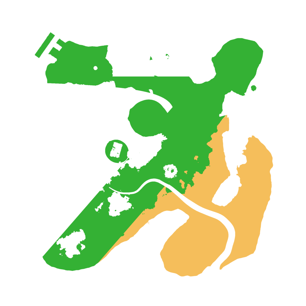 Biome Rust Map: Procedural Map, Size: 2228, Seed: 871201728