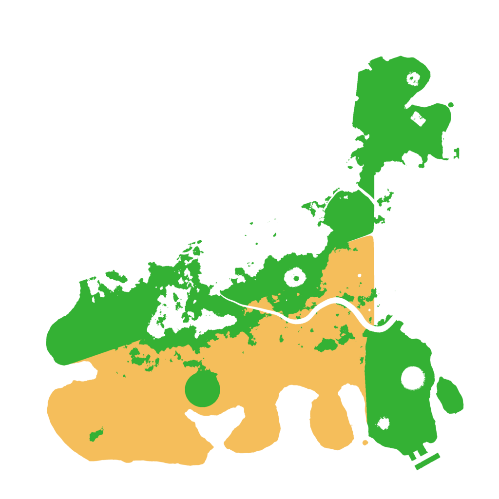 Biome Rust Map: Procedural Map, Size: 3750, Seed: 1057109036
