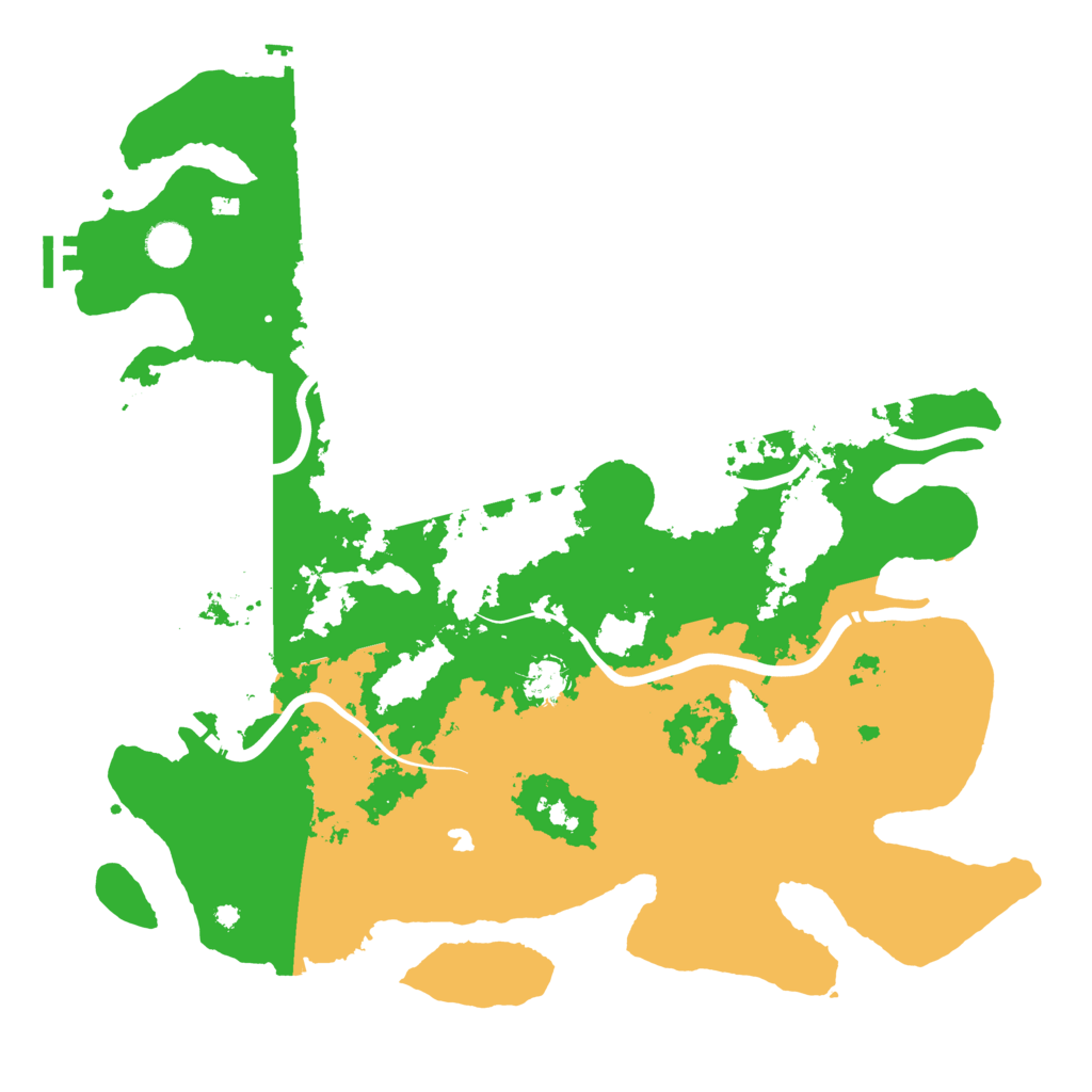 Biome Rust Map: Procedural Map, Size: 4250, Seed: 1173244081