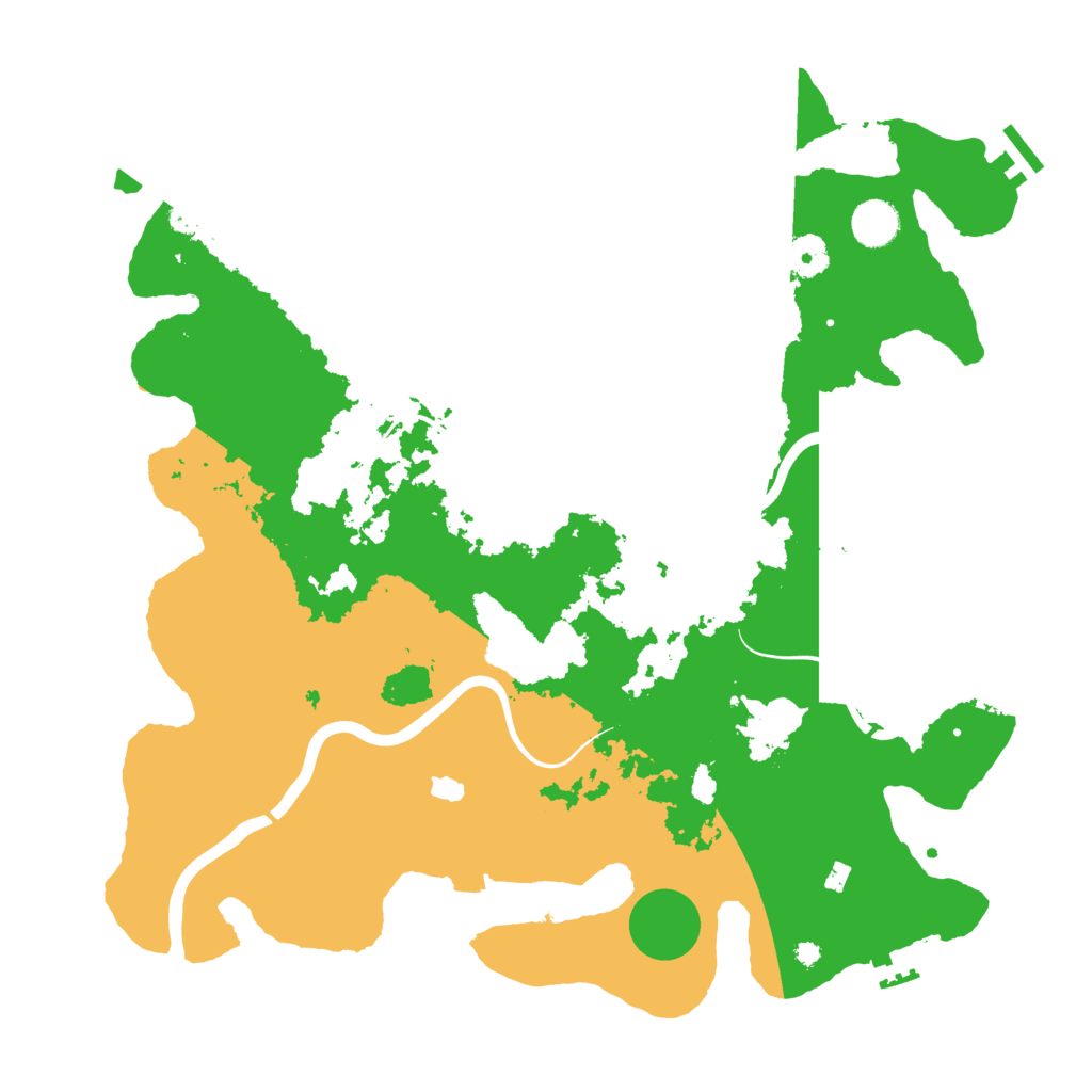 Biome Rust Map: Procedural Map, Size: 4050, Seed: 1947608861