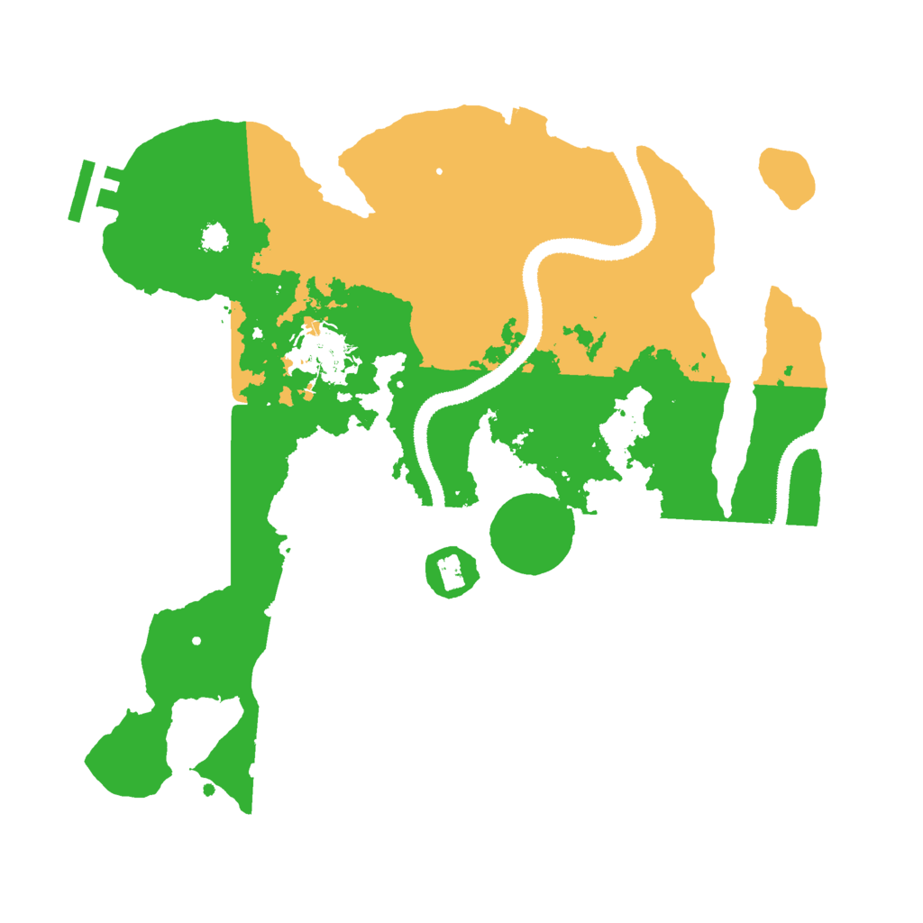 Biome Rust Map: Procedural Map, Size: 3000, Seed: 1604087506