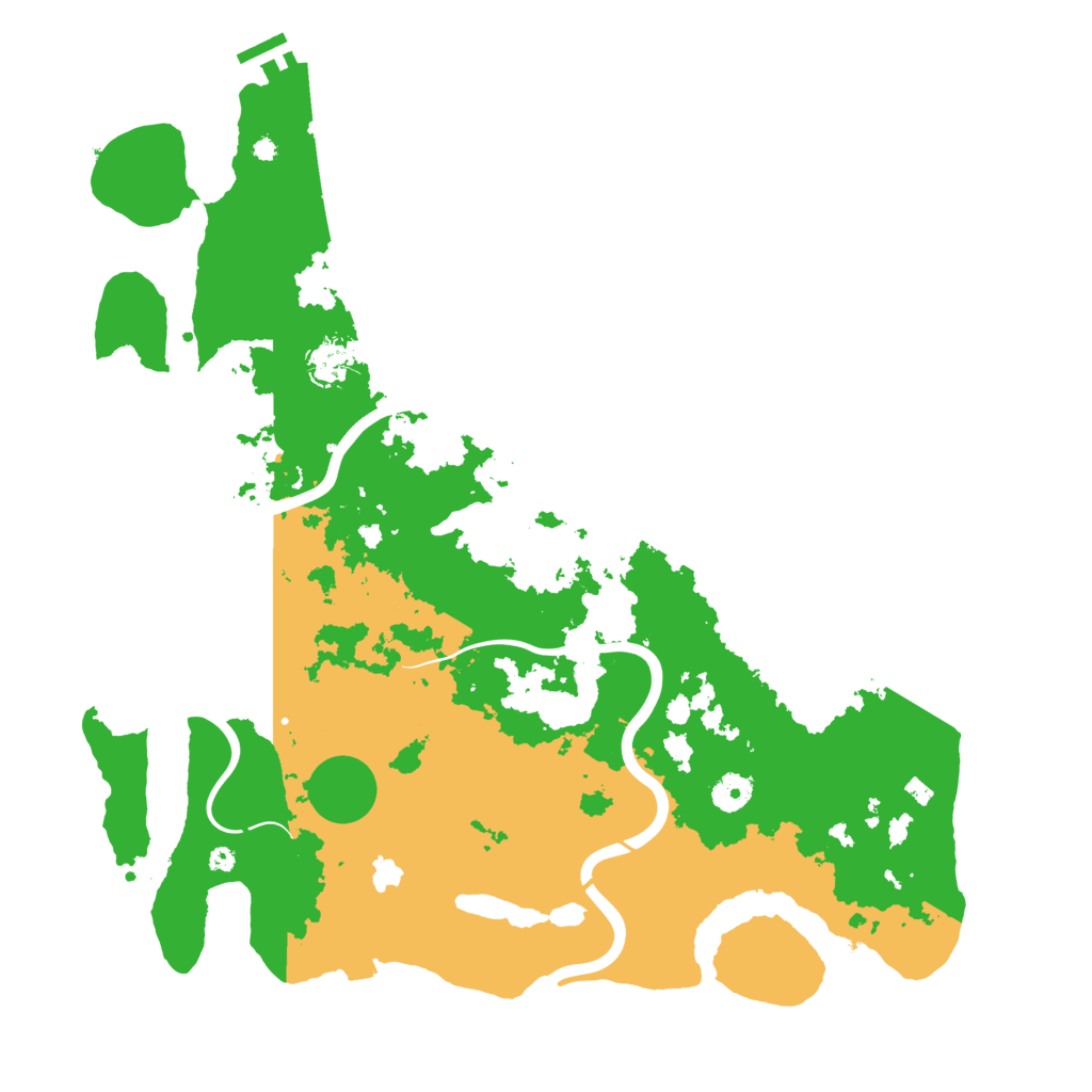 Biome Rust Map: Procedural Map, Size: 4250, Seed: 2054273771