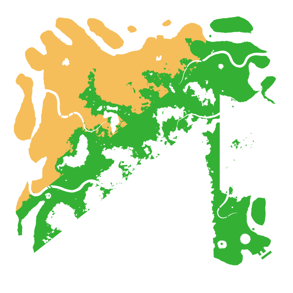 Biome Rust Map: Procedural Map, Size: 5000, Seed: 300323967