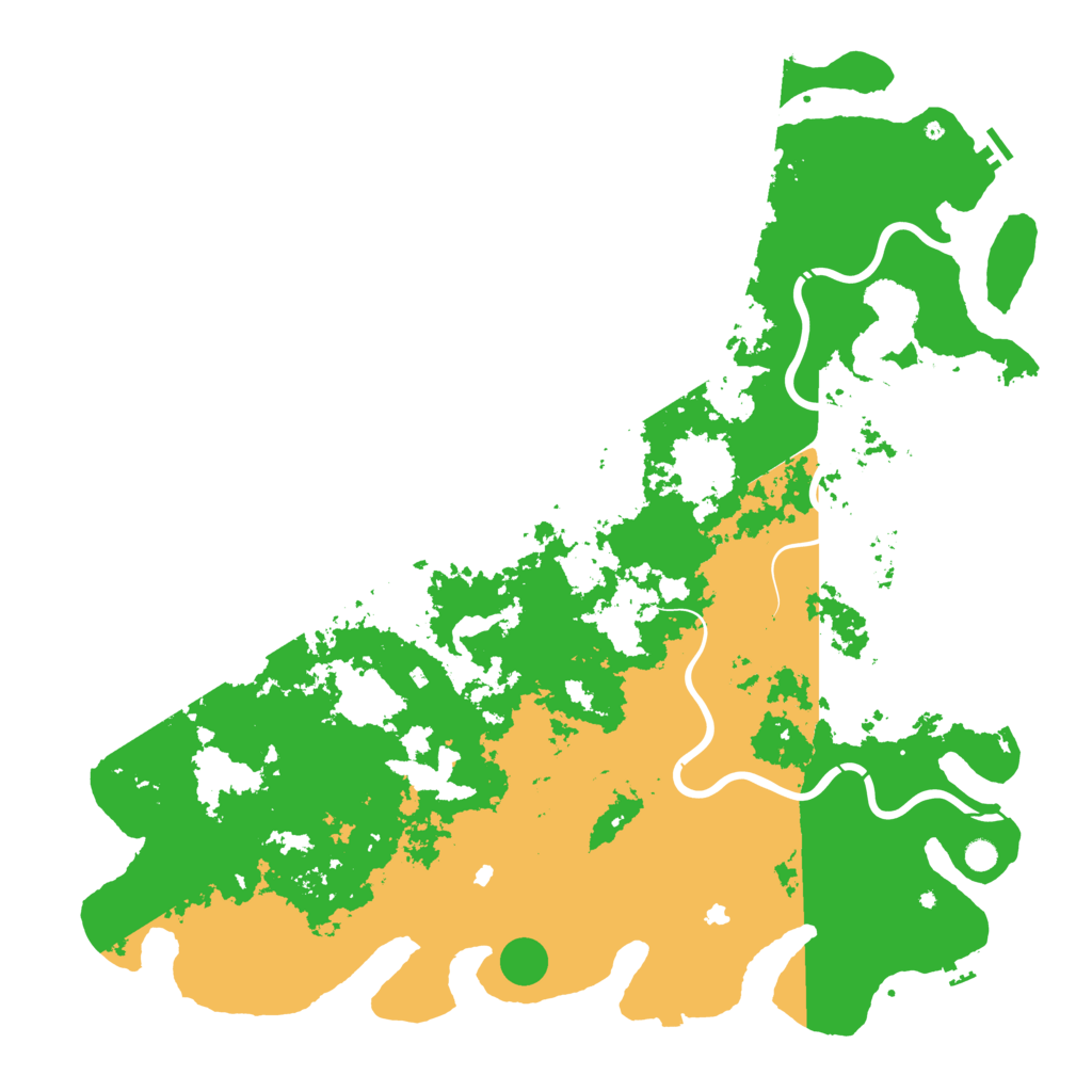 Biome Rust Map: Procedural Map, Size: 6000, Seed: 1238909