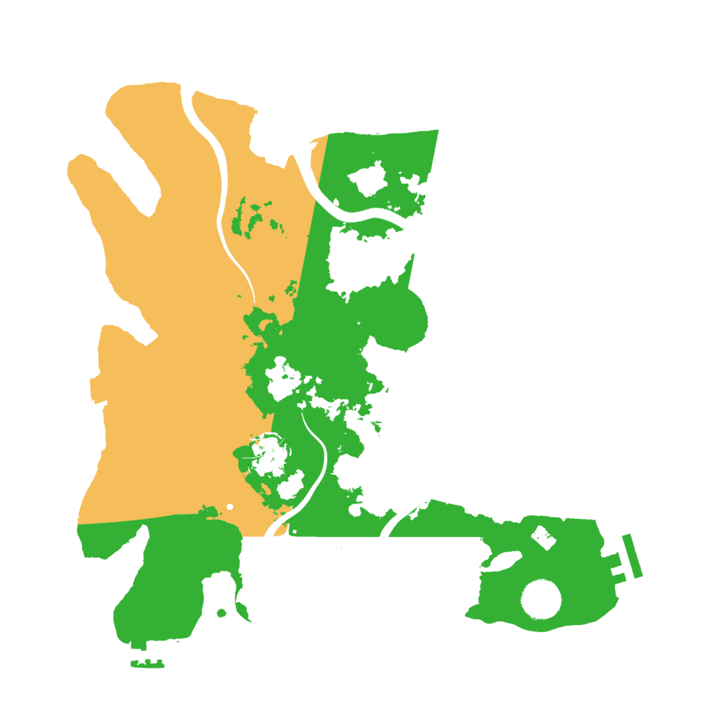 Biome Rust Map: Procedural Map, Size: 3250, Seed: 1927315332
