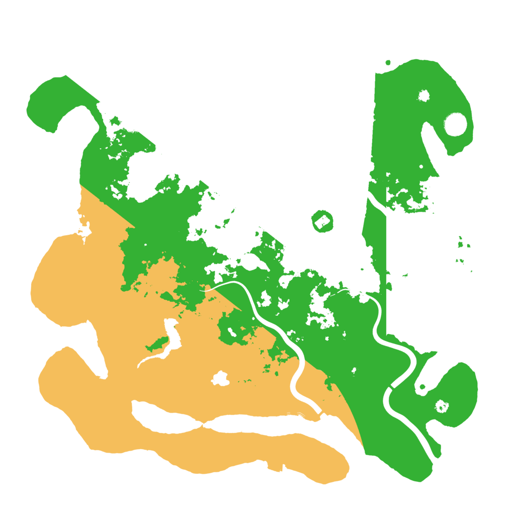 Biome Rust Map: Procedural Map, Size: 4000, Seed: 552501137