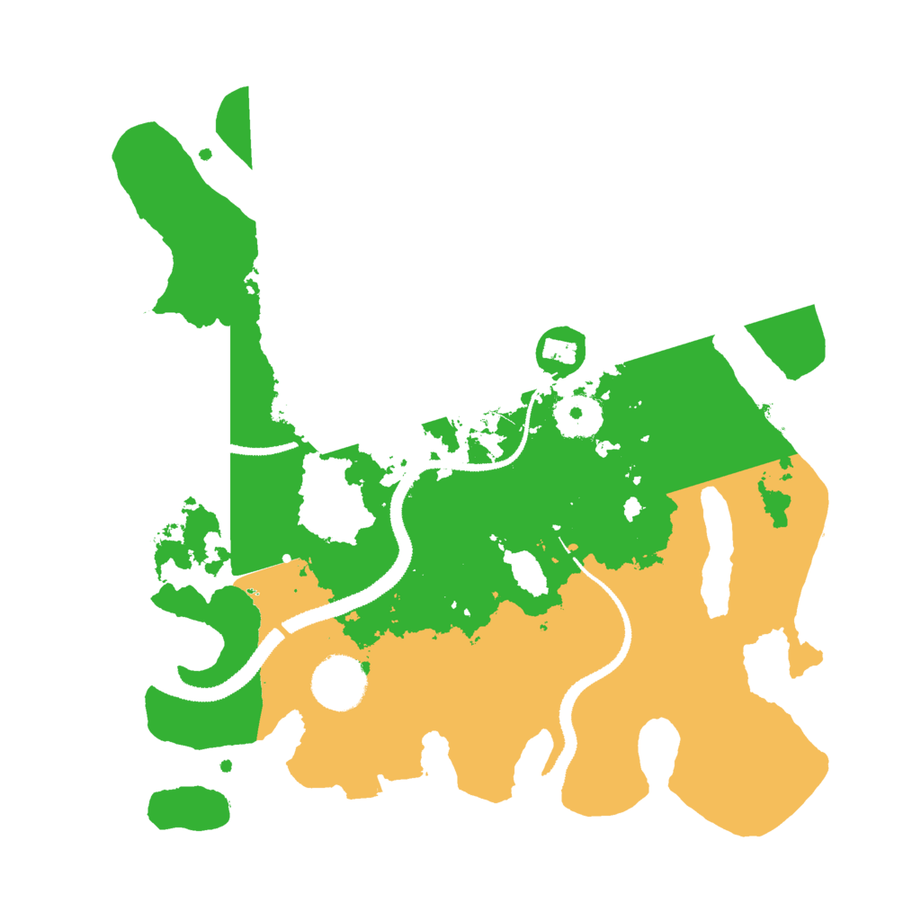 Biome Rust Map: Procedural Map, Size: 3000, Seed: 1984956722