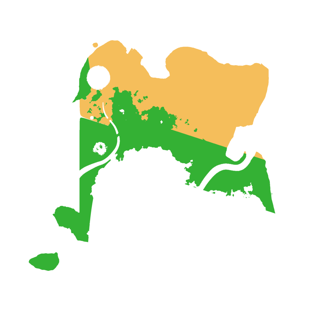 Biome Rust Map: Procedural Map, Size: 2500, Seed: 1567428310