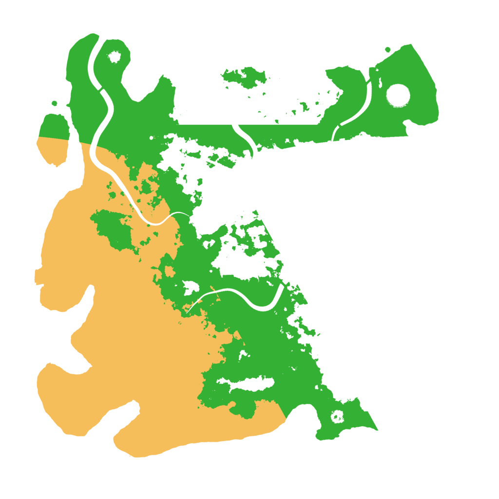 Biome Rust Map: Procedural Map, Size: 3750, Seed: 584682583