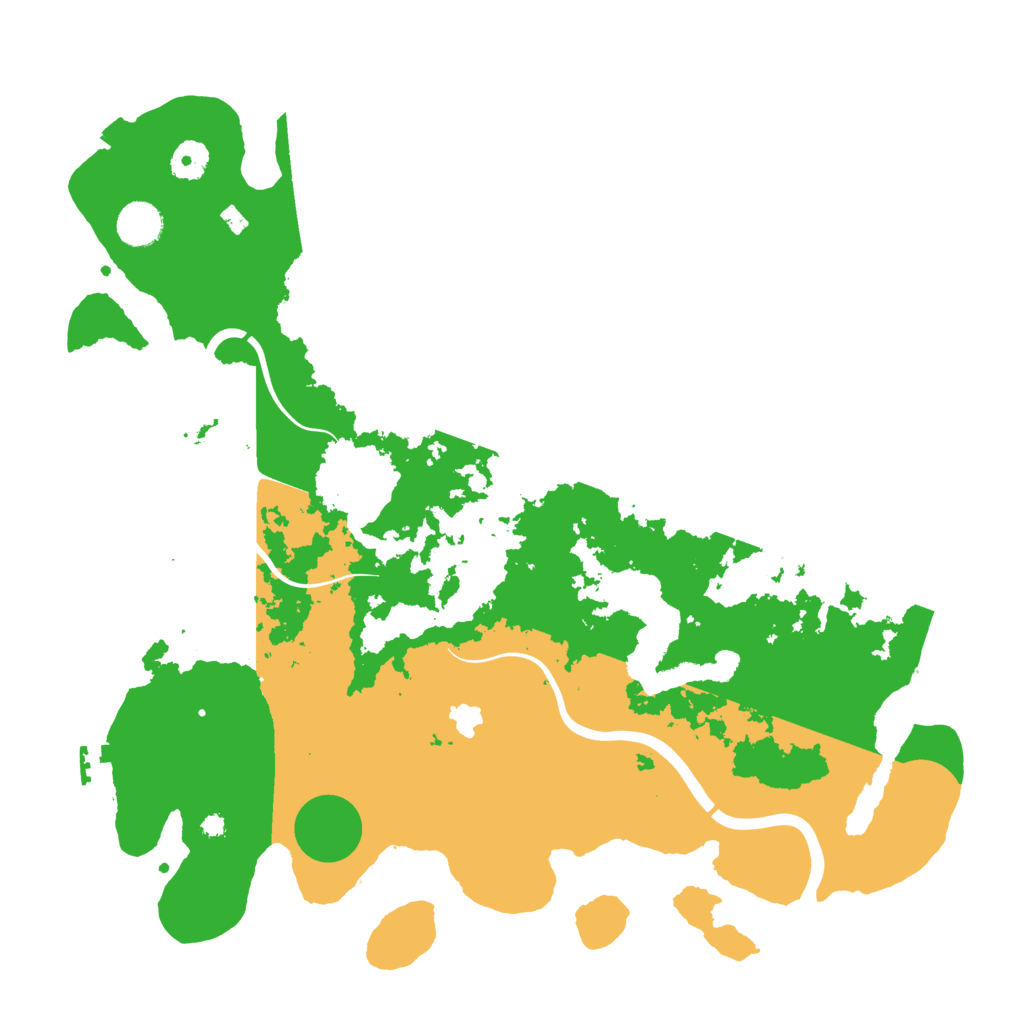 Biome Rust Map: Procedural Map, Size: 4000, Seed: 570279849