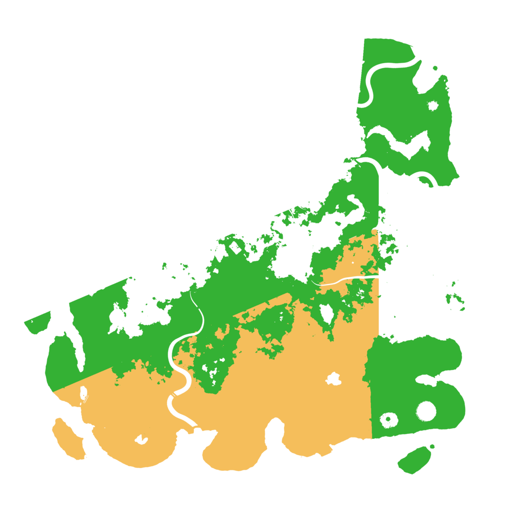 Biome Rust Map: Procedural Map, Size: 4500, Seed: 930063586