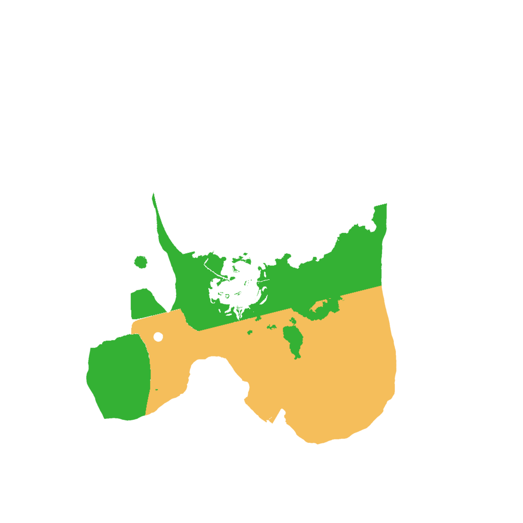 Biome Rust Map: Procedural Map, Size: 1670, Seed: 1