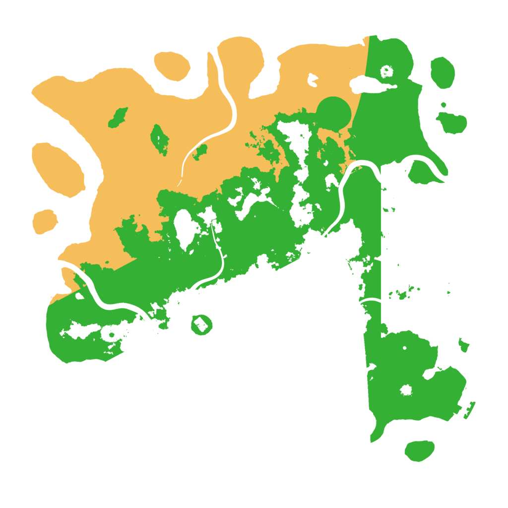 Biome Rust Map: Procedural Map, Size: 4000, Seed: 741920