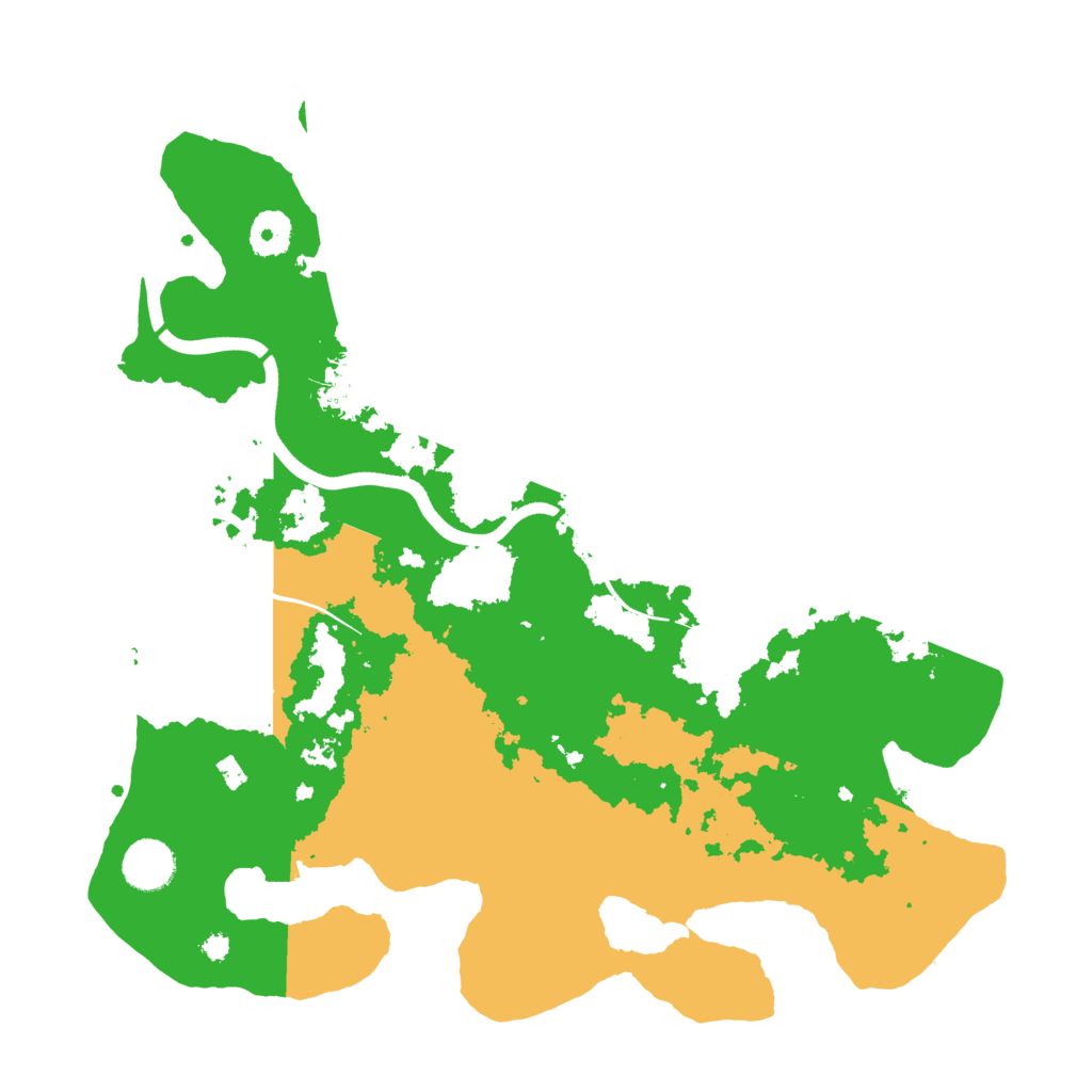 Biome Rust Map: Procedural Map, Size: 3700, Seed: 1185845817