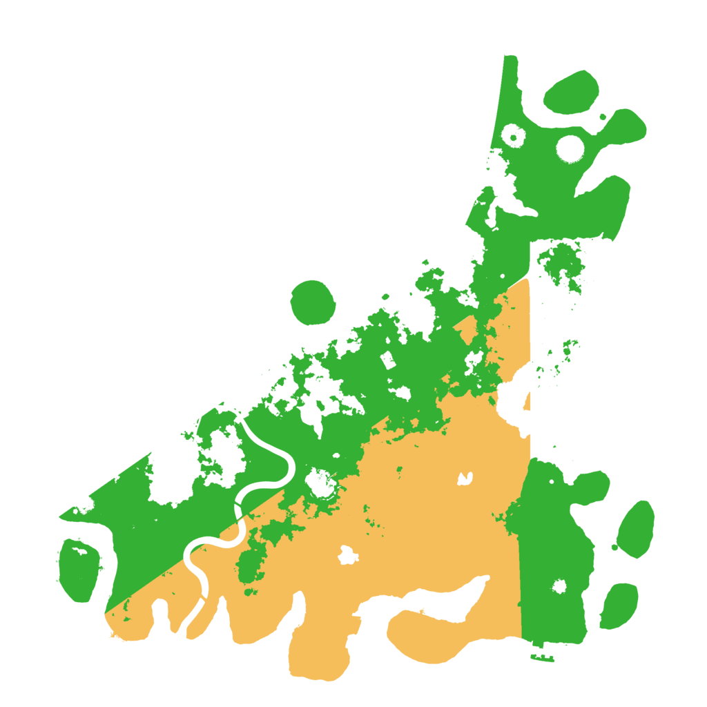 Biome Rust Map: Procedural Map, Size: 4500, Seed: 71155536