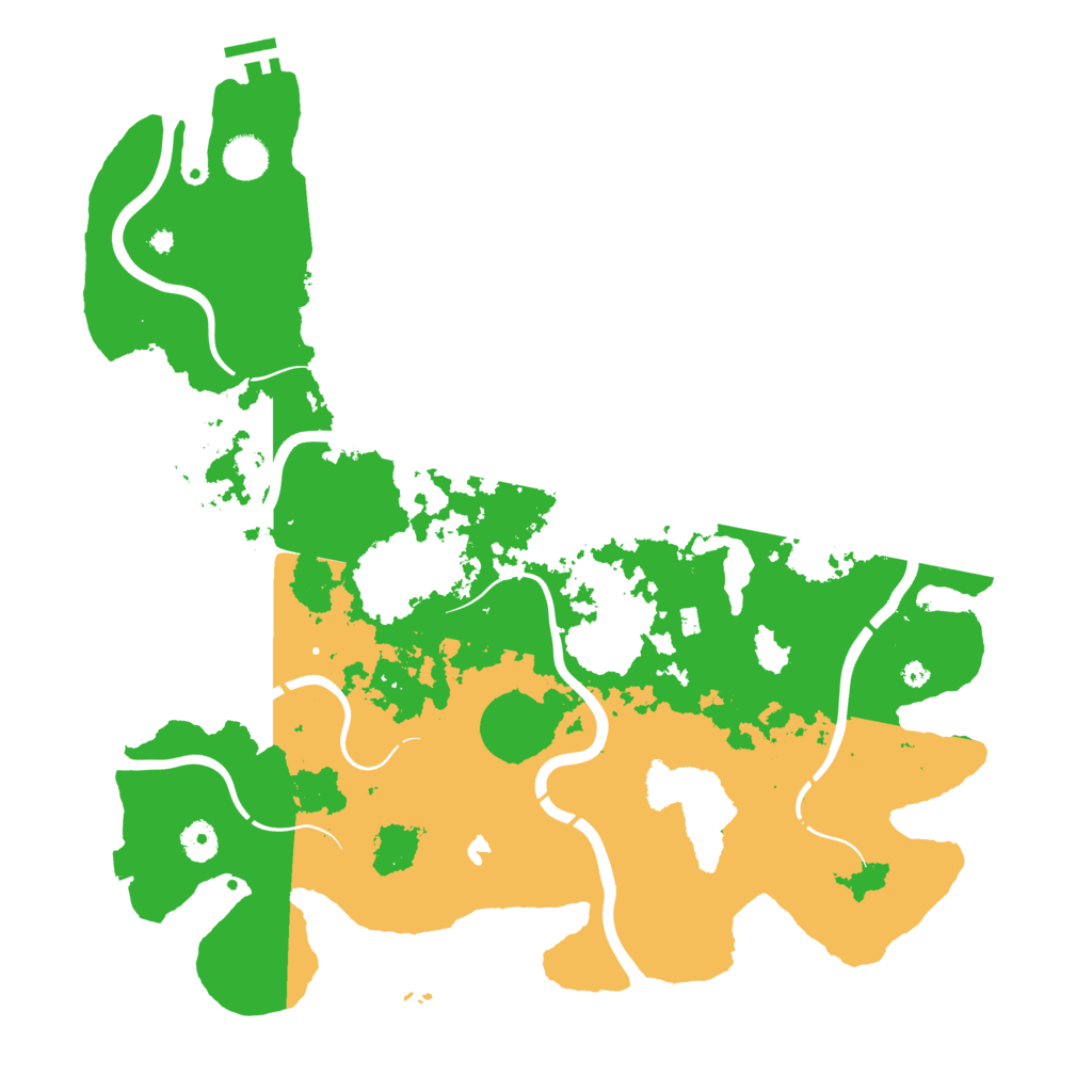Biome Rust Map: Procedural Map, Size: 4250, Seed: 1090751479