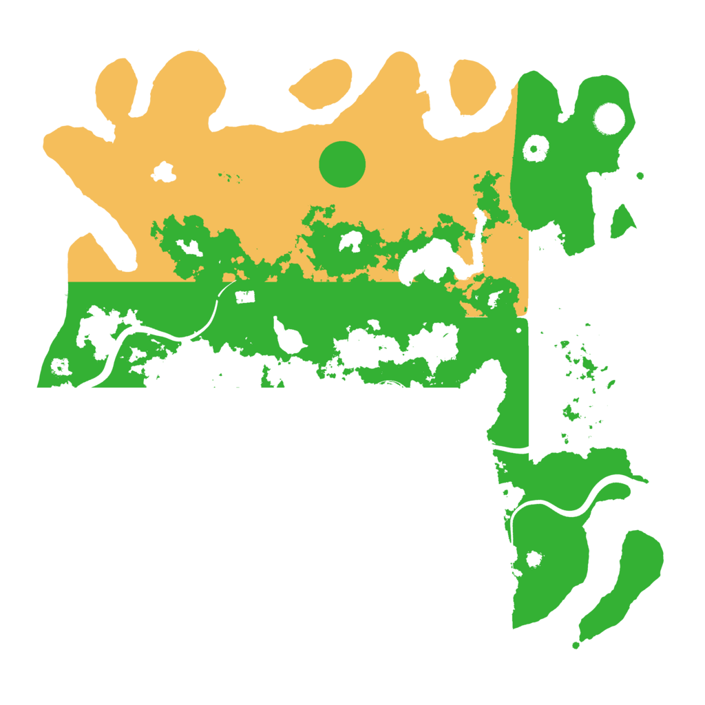 Biome Rust Map: Procedural Map, Size: 4000, Seed: 2728289