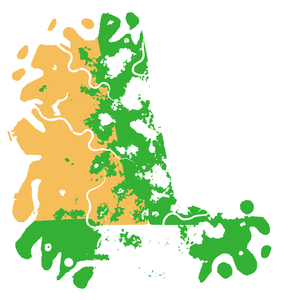 Biome Rust Map: Procedural Map, Size: 6000, Seed: 1709264