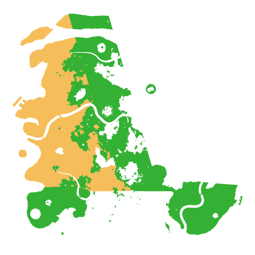 Biome Rust Map: Procedural Map, Size: 4250, Seed: 727282
