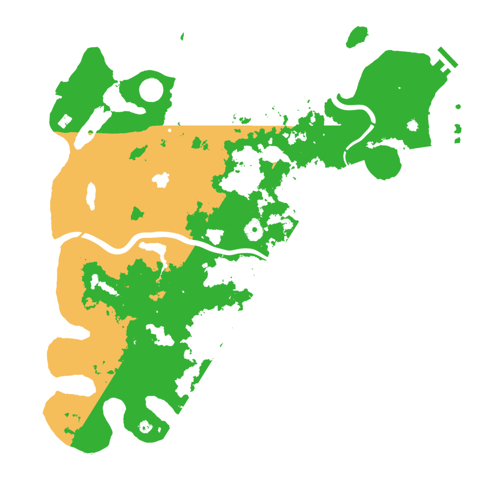 Biome Rust Map: Procedural Map, Size: 4000, Seed: 1974555155