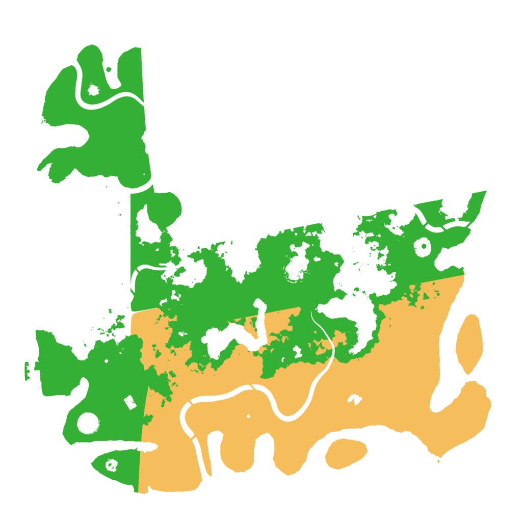 Biome Rust Map: Procedural Map, Size: 4250, Seed: 72882211