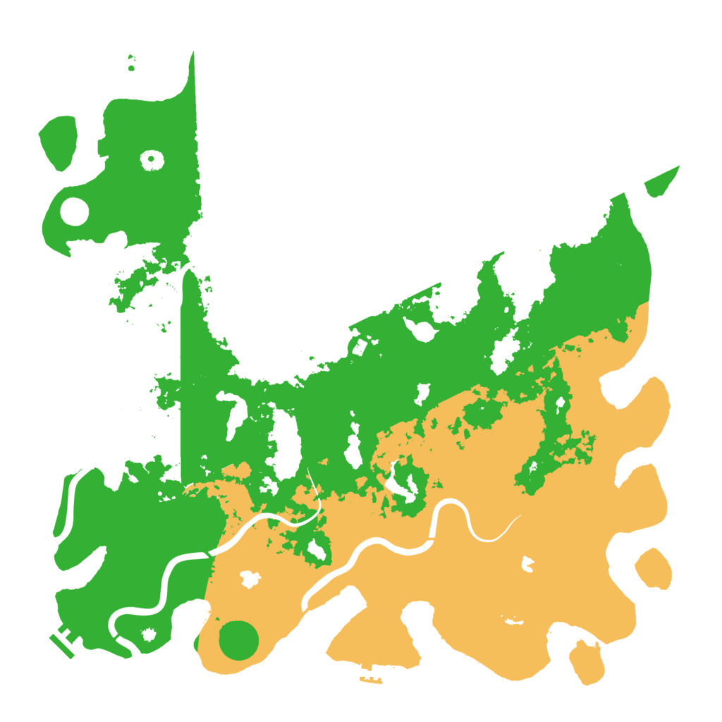 Biome Rust Map: Procedural Map, Size: 4800, Seed: 1191248833