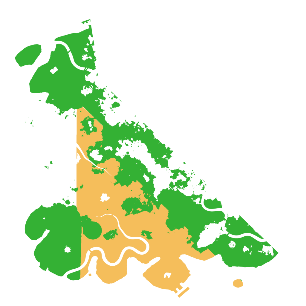 Biome Rust Map: Procedural Map, Size: 4500, Seed: 482617