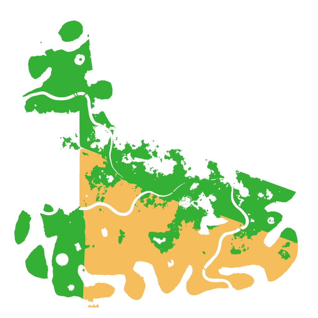 Biome Rust Map: Procedural Map, Size: 4500, Seed: 1419743711
