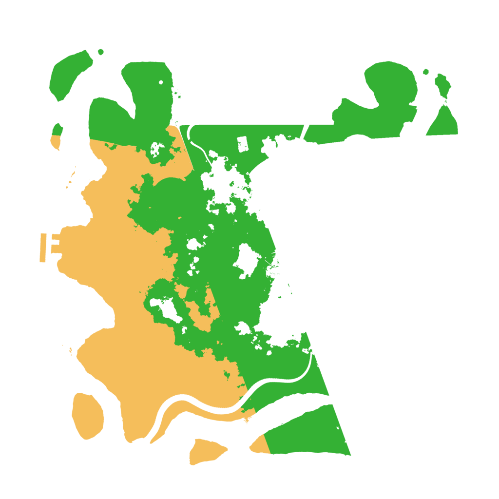 Biome Rust Map: Procedural Map, Size: 3500, Seed: 1478212890