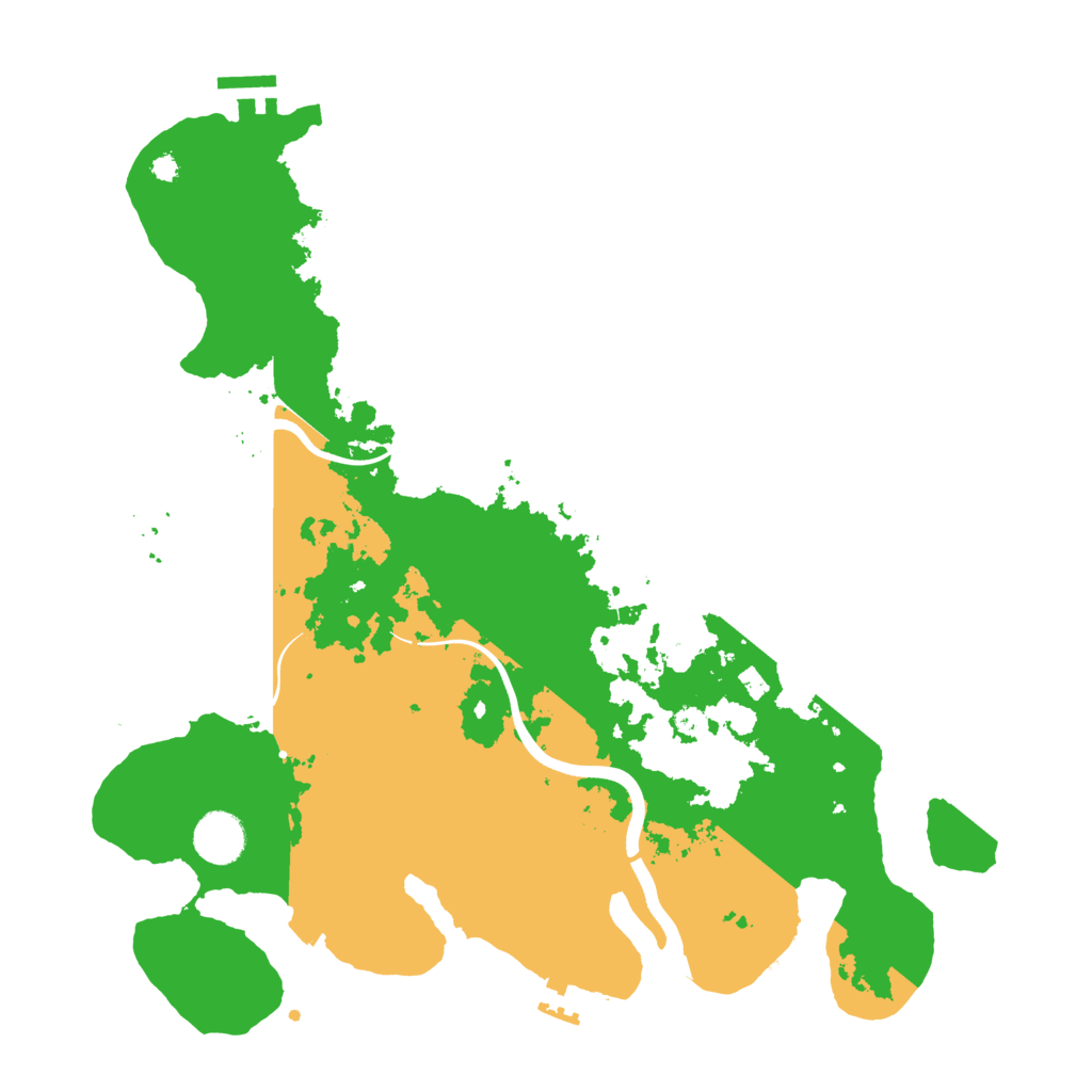 Biome Rust Map: Procedural Map, Size: 3750, Seed: 12394232