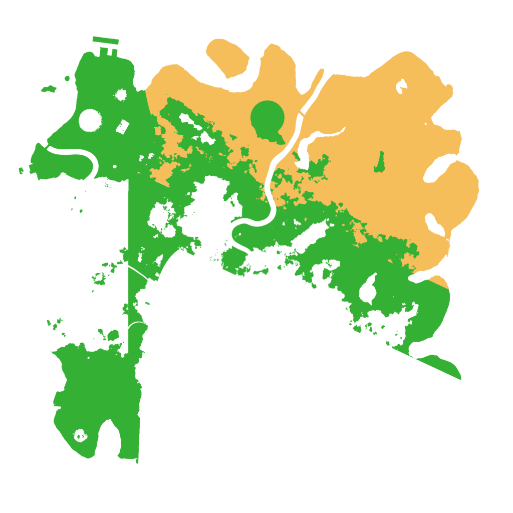 Biome Rust Map: Procedural Map, Size: 4000, Seed: 134855516