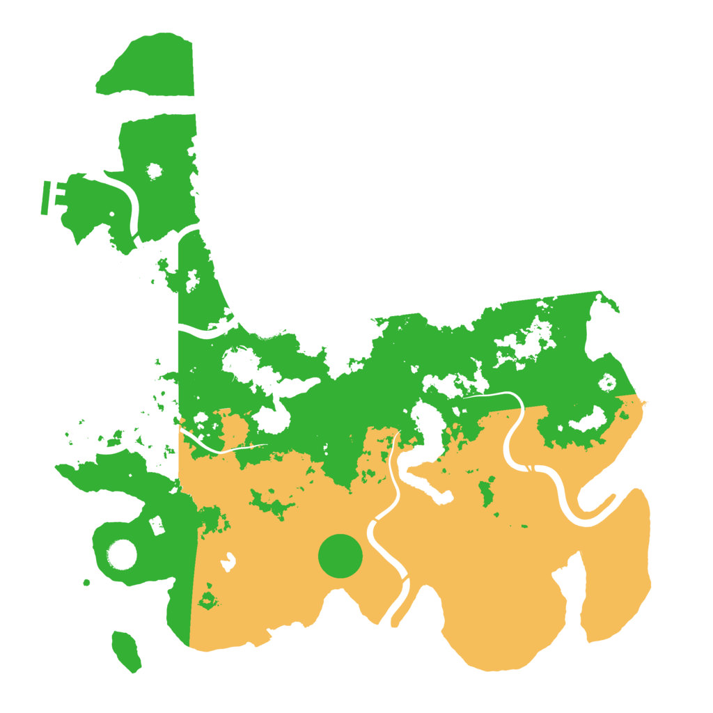 Biome Rust Map: Procedural Map, Size: 4250, Seed: 1119826698